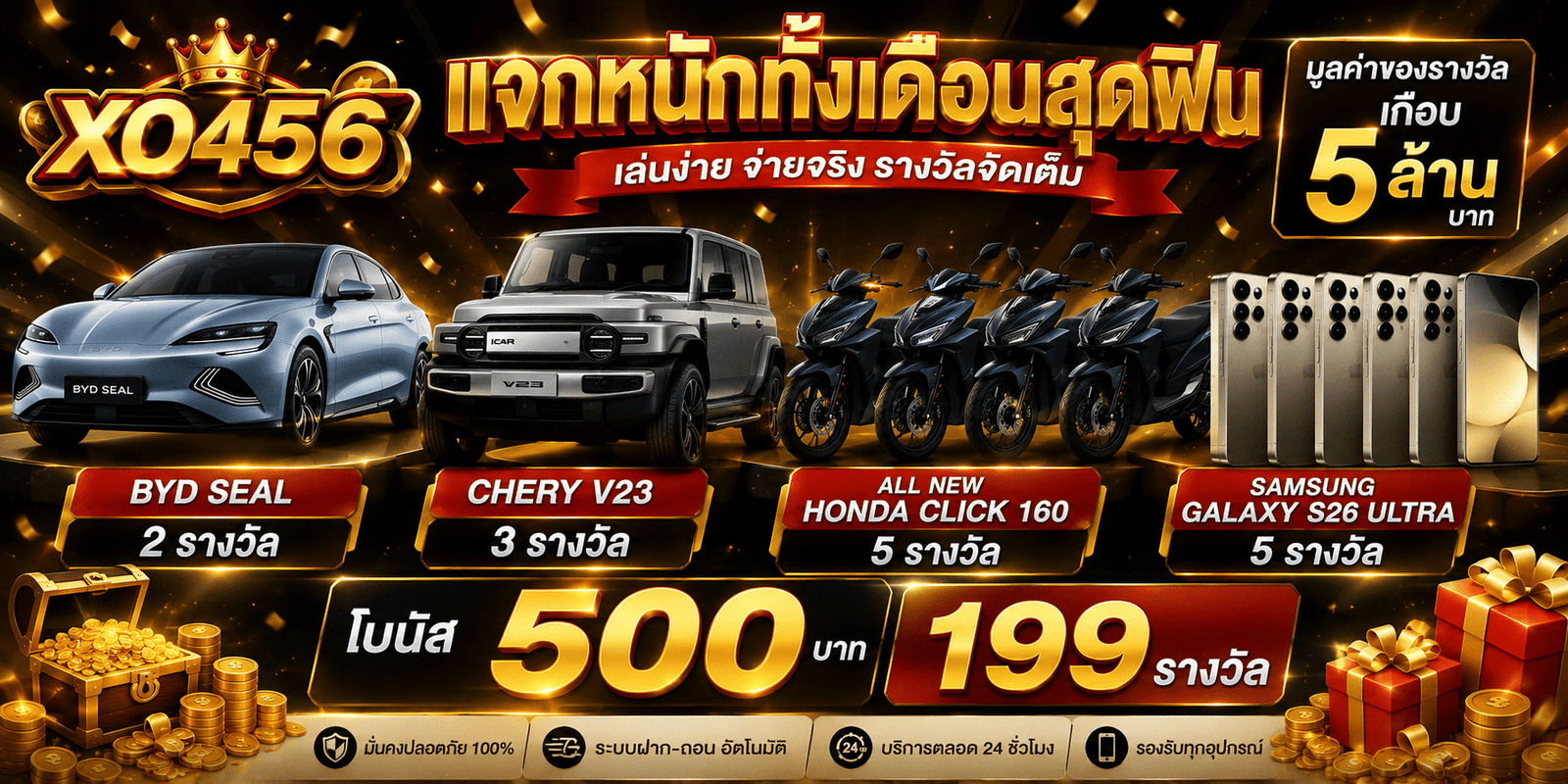 xo456 แจกหนักทั้งเดือนสุดฟิน